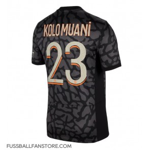 Paris Saint-Germain Randal Kolo Muani #23 Replik 3rd trikot 2023-24 Kurzarm